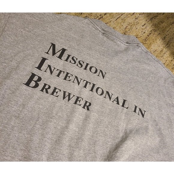 Vintage Men's XL MIB Mission International in Brewer. Men in Black T Shirt. Lee - Picture 6 of 10